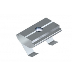 Roll-in nut with spring leaf M8 c.8 