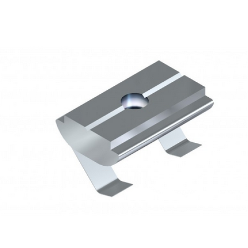 Roll-in nut with spring leaf M8 c.8