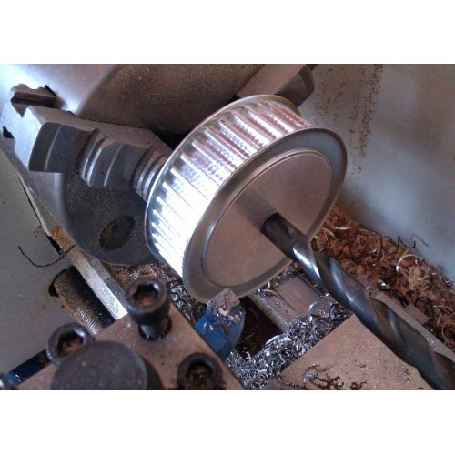 Foratura pulegge e giunti