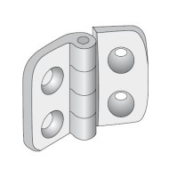 Cerniera in plastica per prof. 30-30 c.8