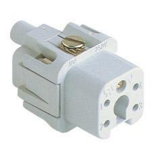 Connettore 4+1 poli femmina