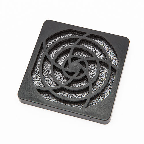 Griglia ventilatore 80X80 con filtro