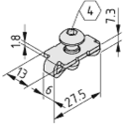 Set collegamento standard c 6 m6 Item