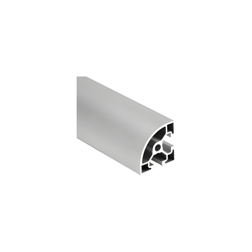 45x45 c.10 profilo in alluminio raggiato